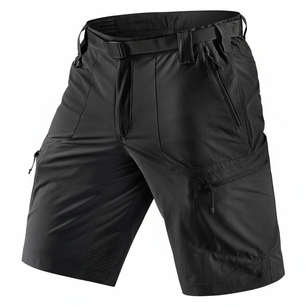 CQR Men's Quick Dry Stretch Hiking Cargo Shorts