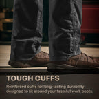 CQR Men's Quick Dry Work Pants, Water Resistant Outdoor, Lightweight Stretch