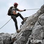 CQR Men's Convertible Cargo Work Pants, Water Resistant, Zip Off, W/Belt Black