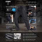 CQR Men's Vent Stretch Pants