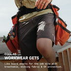 TRUEWERK Men's Cloud Shorts - Ultra-Lightweight Work Shorts